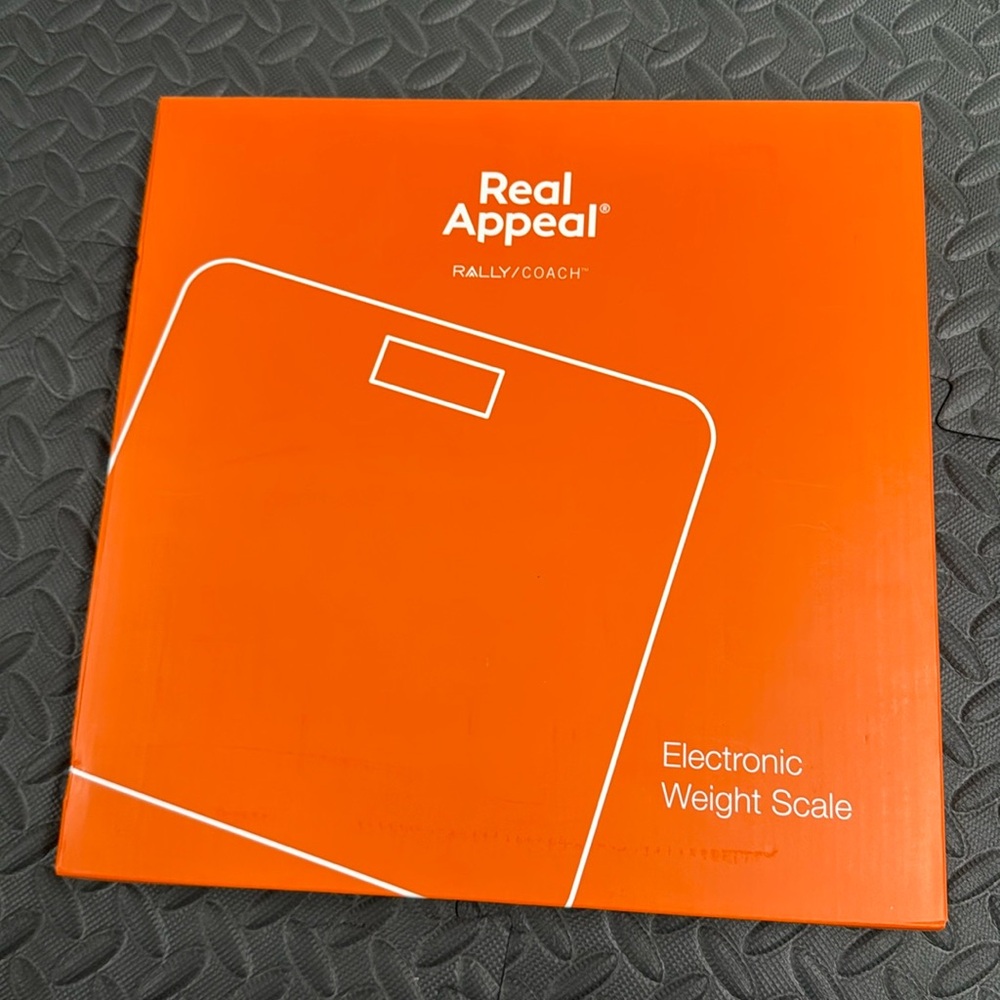 REAL APPEAL ELECTRONIC PERSONAL WEIGHT SCALE